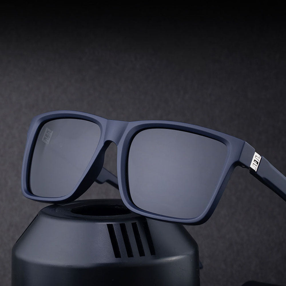 Ochelari De Soare Barbati Techsuit 8506, Polarizati, Protectie UV, Maro Mat Gri