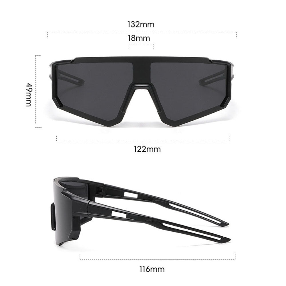 Ochelari De Soare Copii Techsuit R601, Polarizati, Protectie UV, Negri