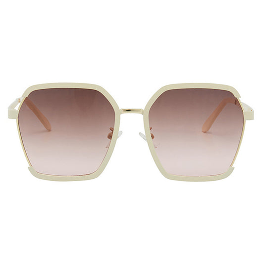 Ochelari De Soare Dama Techsuit 191, Polarizati, Protectie UV, Crem Maro