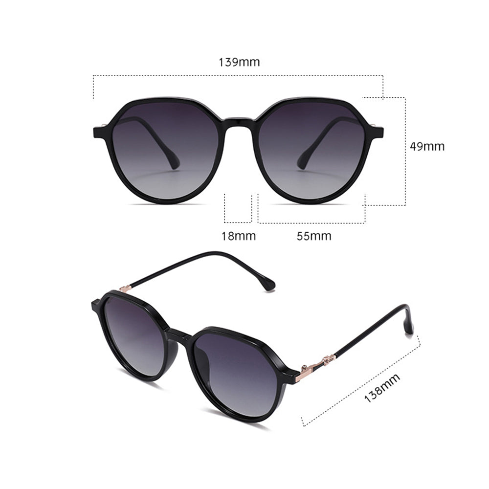 Ochelari De Soare Dama Techsuit 2203, Polarizati, Protectie UV, Maro