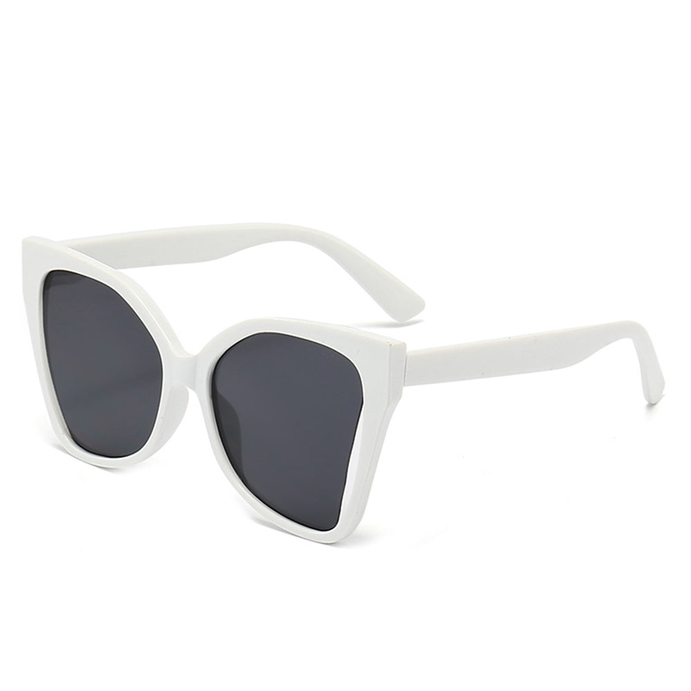 Ochelari De Soare Dama Techsuit 5335, Albi Gri