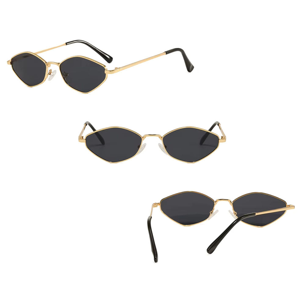 Ochelari De Soare Dama Techsuit 6206, Aurii Negri