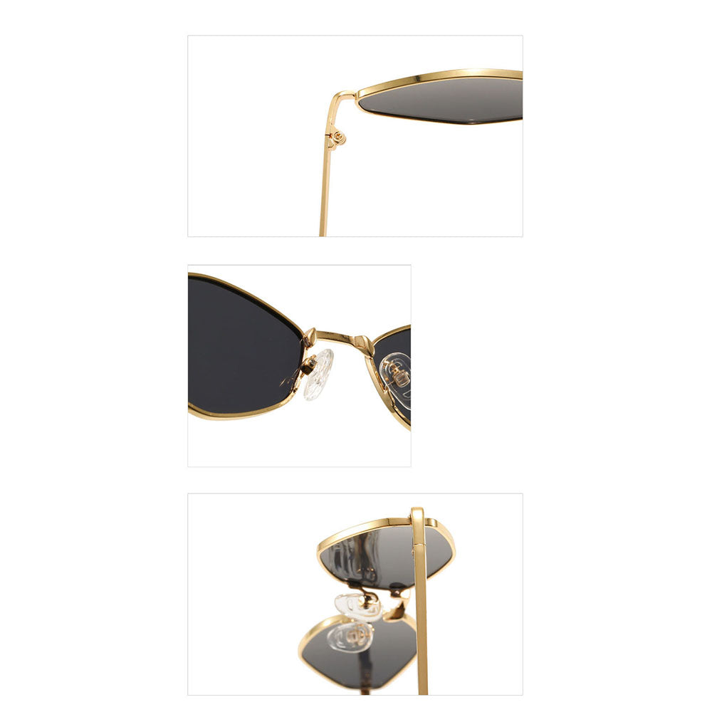 Ochelari De Soare Dama Techsuit 6206, Aurii Negri