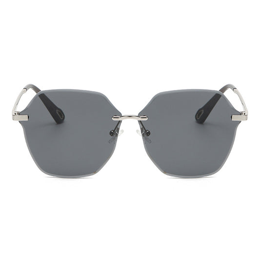 Ochelari De Soare Dama Techsuit 8195, Negri Argintii