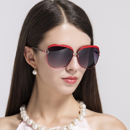 Ochelari De Soare Dama Techsuit 8702, Polarizati, Protectie UV, Rosii