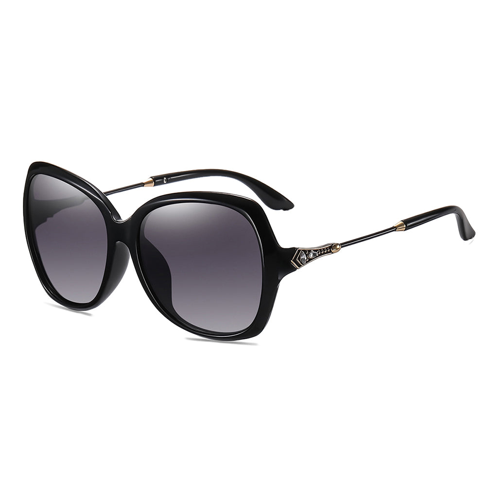 Ochelari De Soare Dama Techsuit 8881, Polarizati, Protectie UV, Negri Gri
