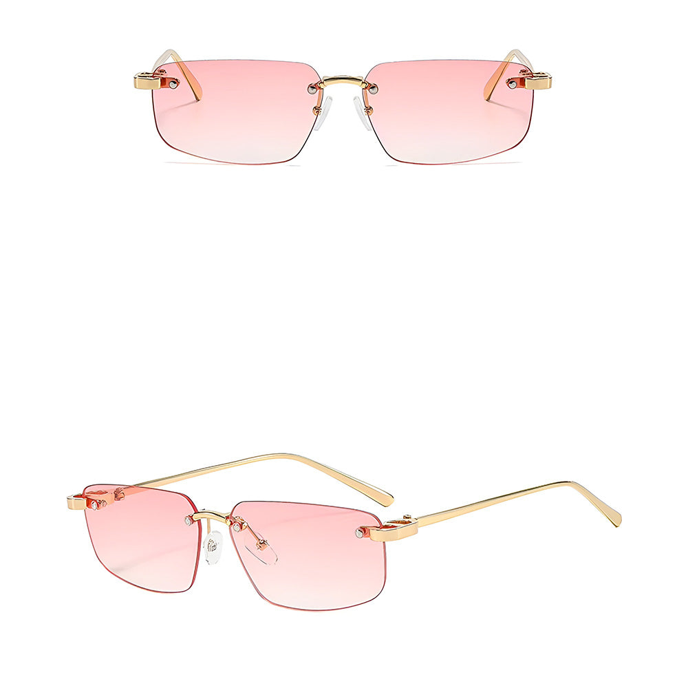 Ochelari De Soare Unisex Techsuit S098, Aurii Roz
