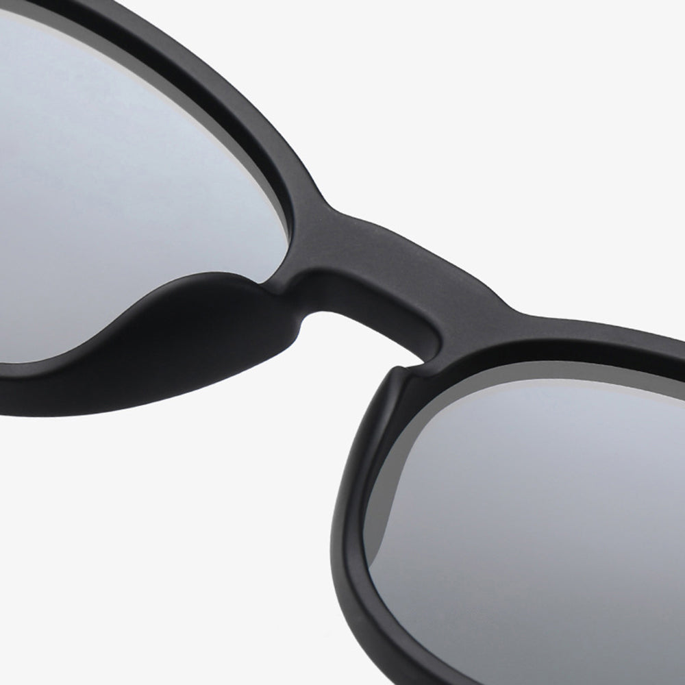 Ochelari De Soare Unisex Techsuit TR7545, Polarizati, Protectie UV, Mov Galbeni Roz