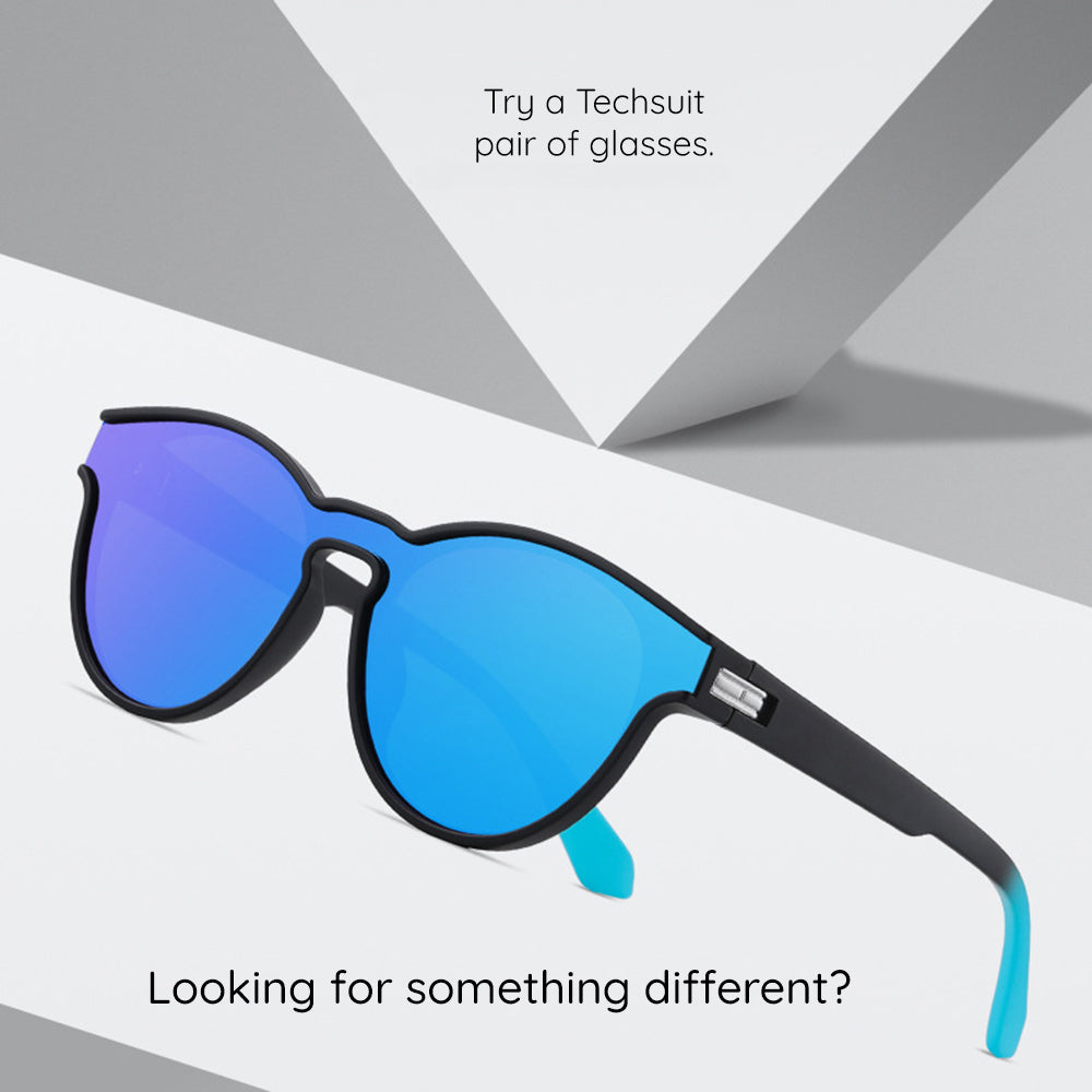 Ochelari De Soare Unisex Techsuit TR7545, Polarizati, Protectie UV, Mov Galbeni Roz