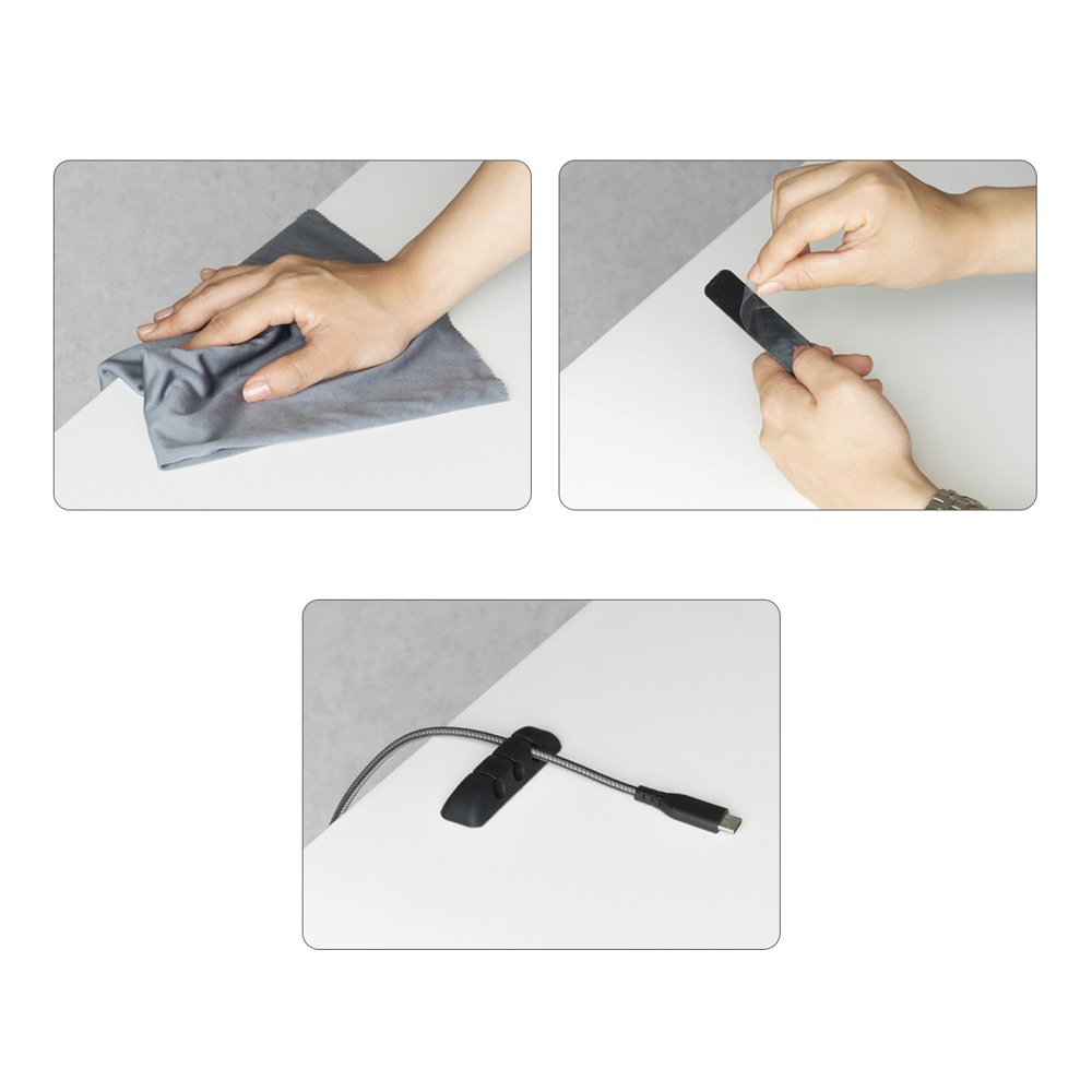 Organizator Cabluri Ringke, Set 4 bucati, Diverse Culori