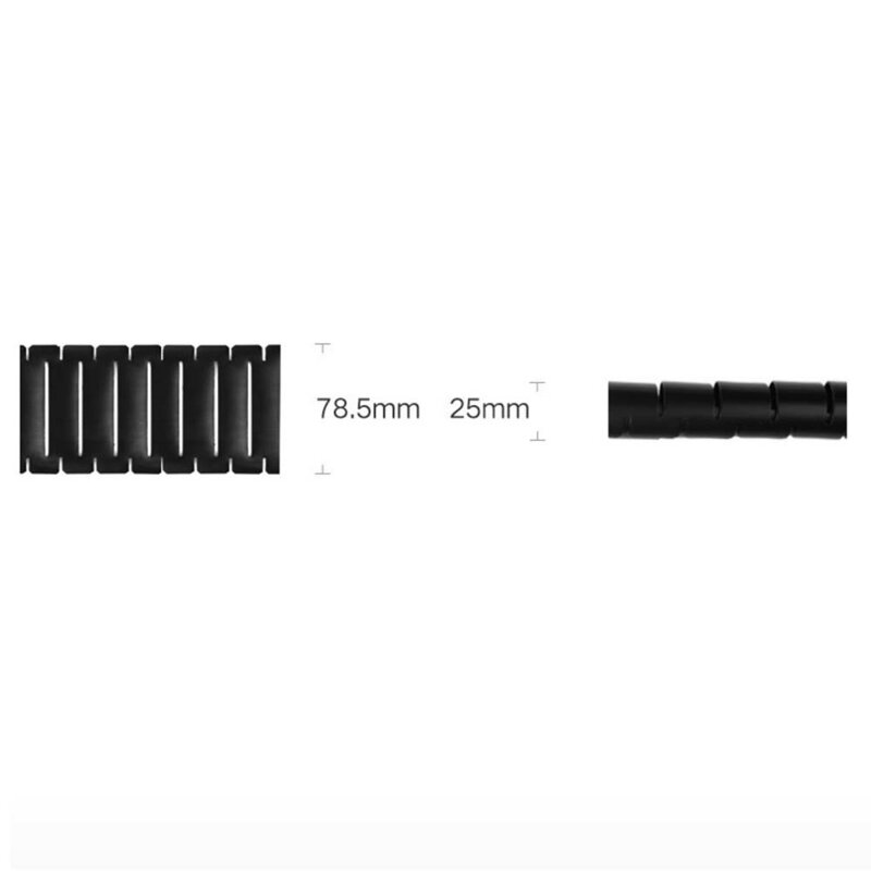 Organizator Cabluri UGREEN LP121, 25mm, 5m, Negru