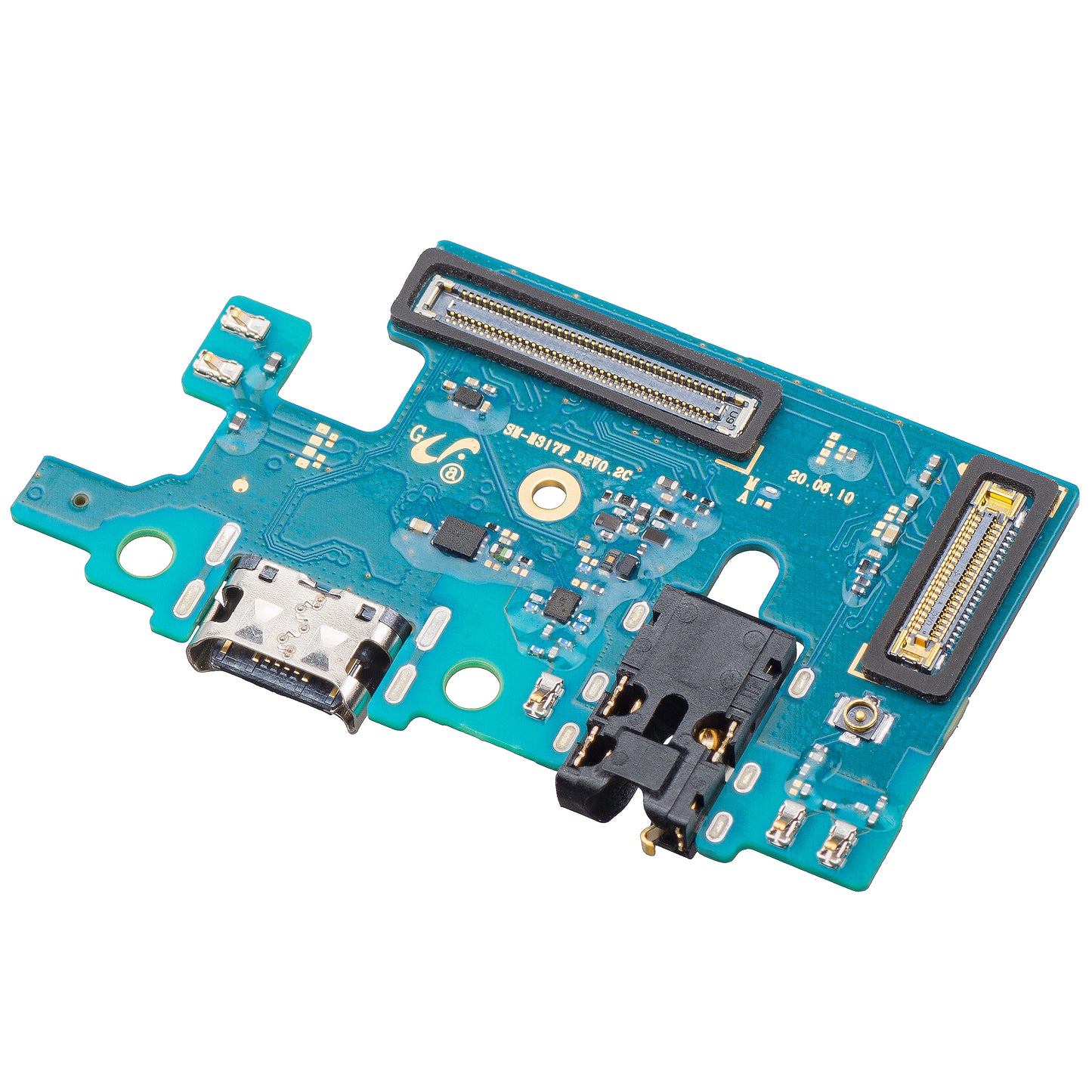 Placa cu Conector Incarcare - Audio - Microfon Samsung Galaxy M31s M317, Service Pack GH59-15367A