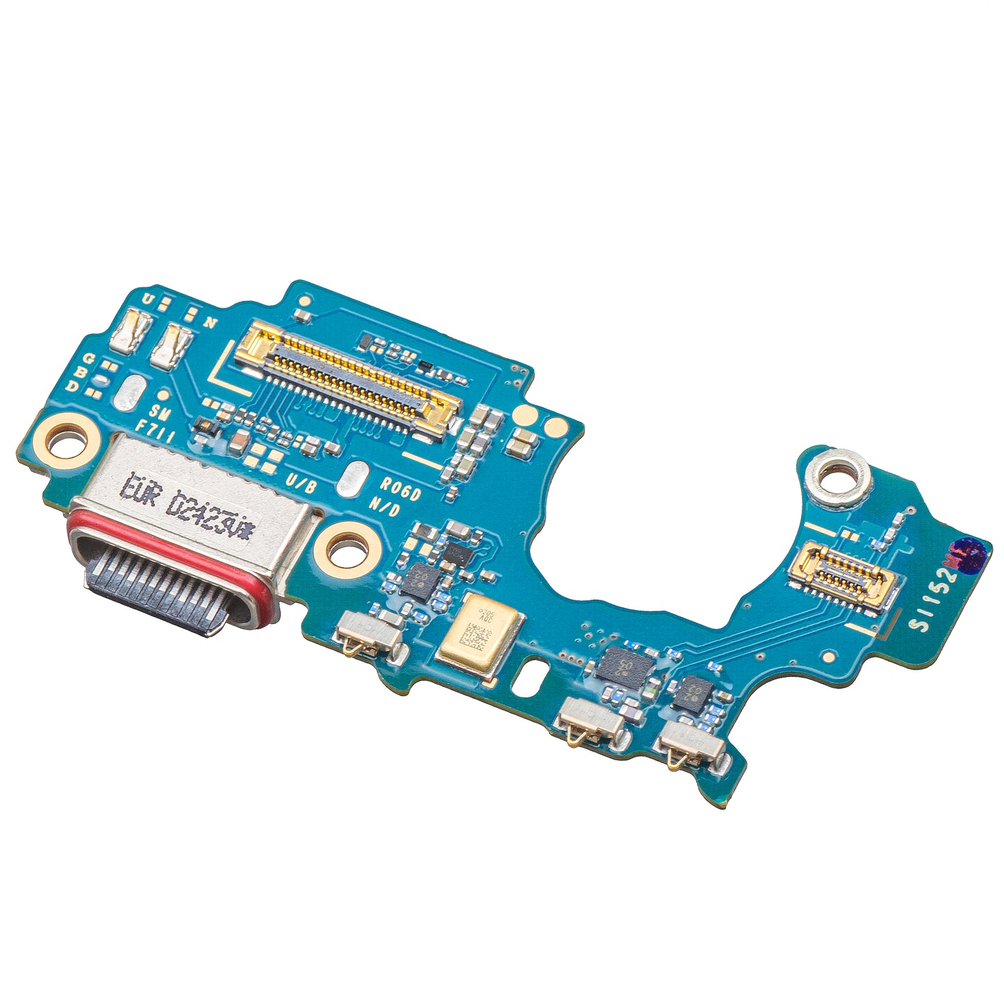 Placa cu Conector Incarcare - Microfon Samsung Galaxy Z Flip3 5G F711, Service Pack GH96-14630A