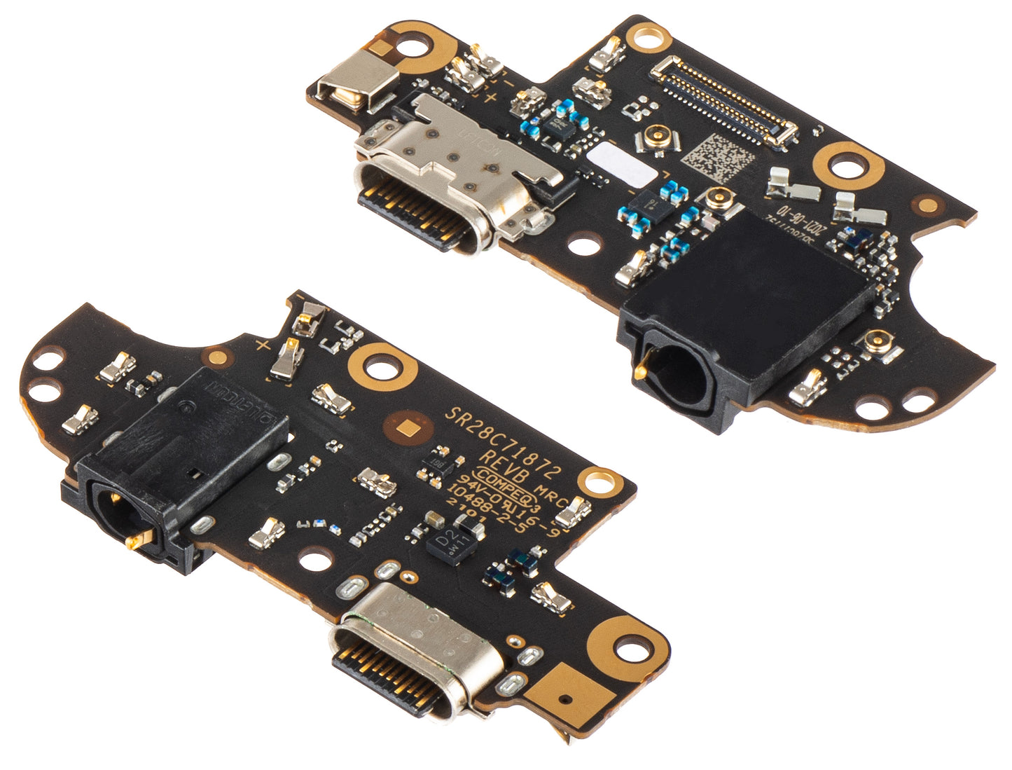 Placa cu Conector Incarcare - Audio - Microfon Motorola Moto G 5G Plus, Service Pack 5P68C17006