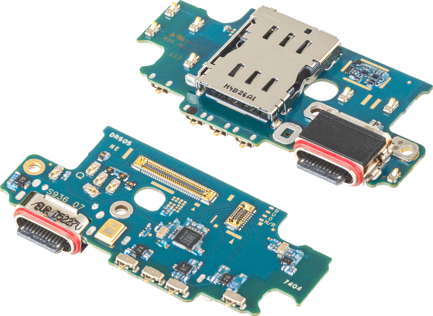 Placa cu Conector Incarcare - Microfon - Modul Cititor SIM Samsung Galaxy S25+ S936, Service Pack GH96-18237A