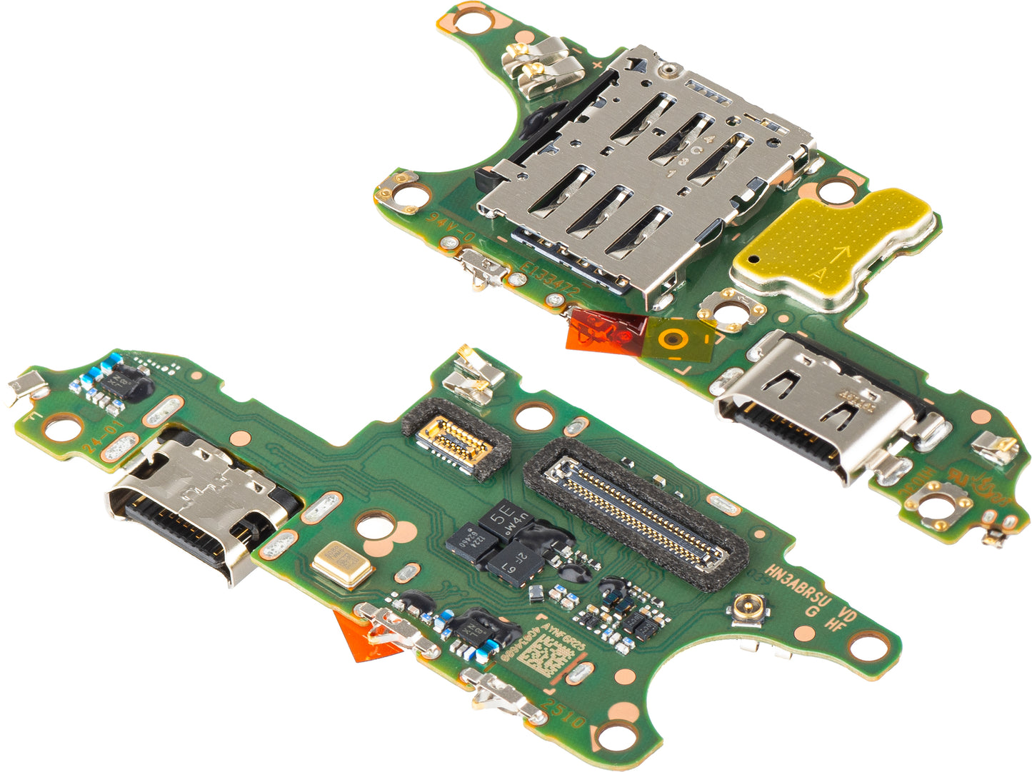 Placa cu Conector Incarcare - Microfon - Modul Cititor SIM Honor 400 Lite, Service Pack 0235ANSF