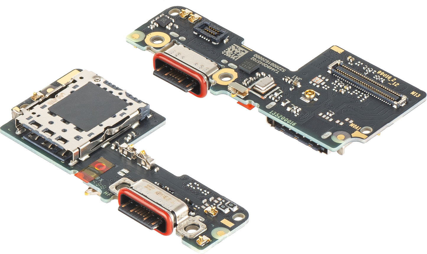 Placa cu Conector Incarcare - Microfon - Modul Cititor SIM Xiaomi Redmi Note 14 Pro 5G, Service Pack 56002600O1600