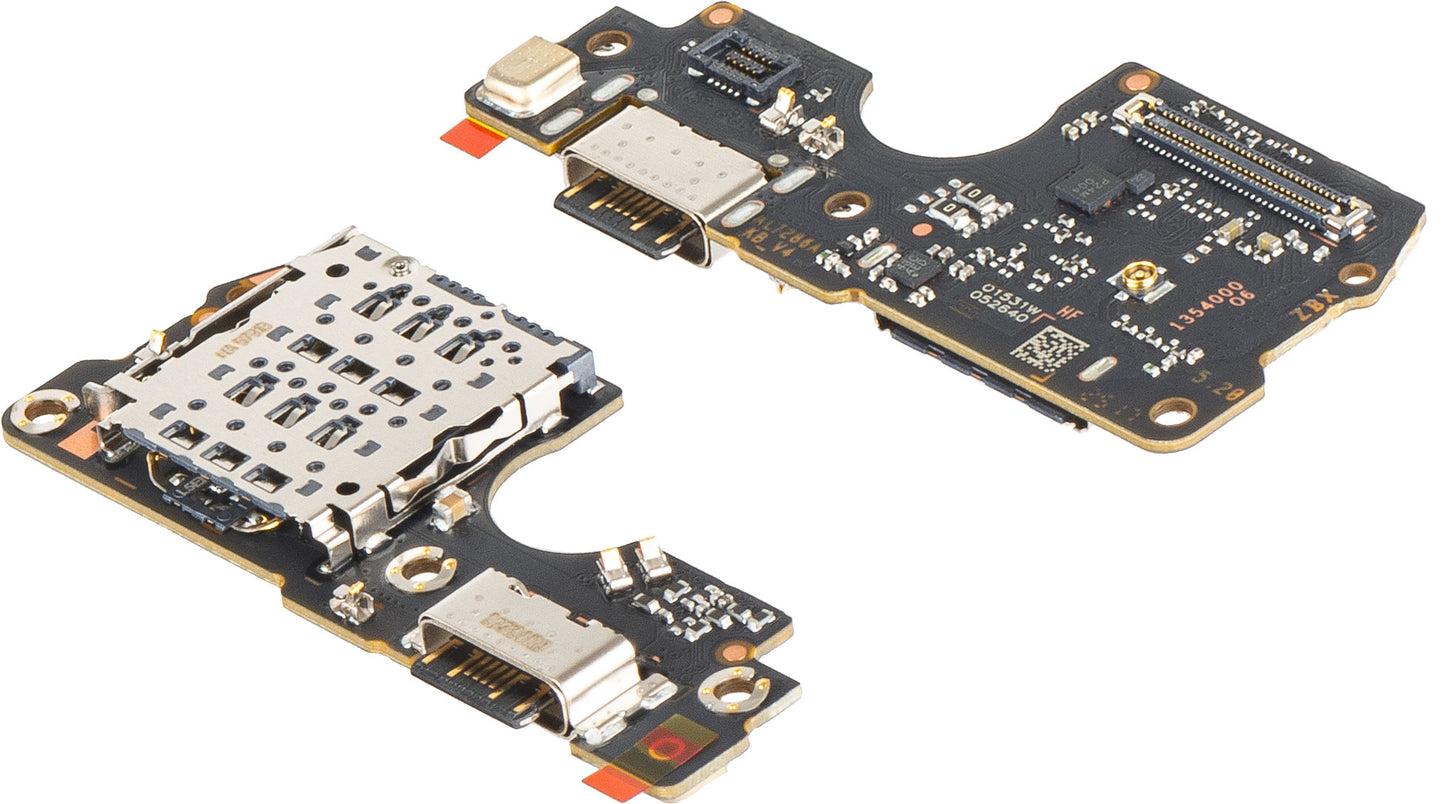 Placa cu Conector Incarcare - Microfon - Modul Cititor SIM Xiaomi Redmi Note 14 Pro 4G, Service Pack 560004000O600