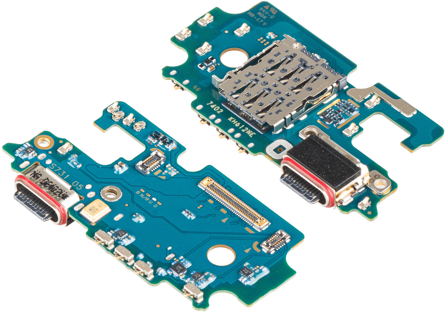 Placa cu Conector Incarcare - Microfon - Modul Cititor SIM Samsung Galaxy S25 FE, Service Pack GH96-20363A