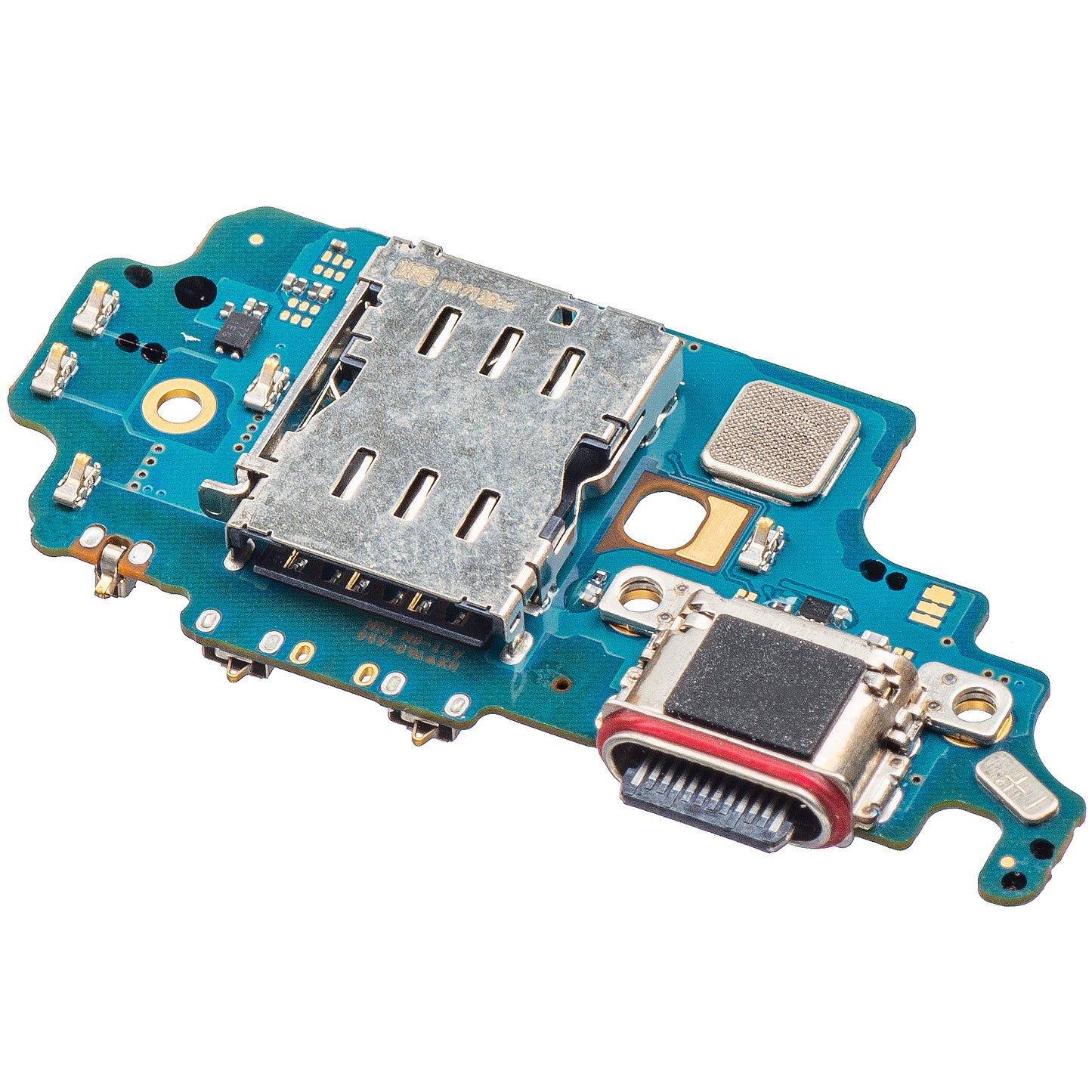 Placa cu Conector Incarcare - Microfon - Modul Cititor SIM Samsung Galaxy S21 Ultra 5G G998, Service Pack GH96-14064A