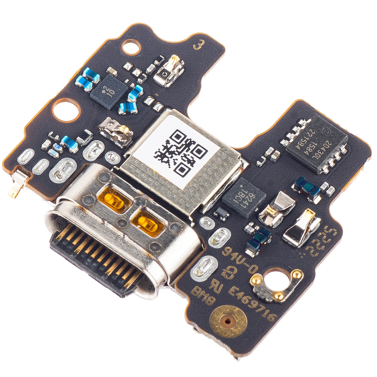 Placa cu Conector Incarcare - Microfon Motorola Edge 30 Fusion, Service Pack 5P68C21194