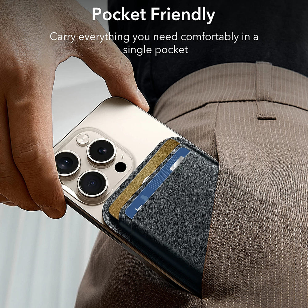 Portofel Magsafe, ESR, Boost, Maro