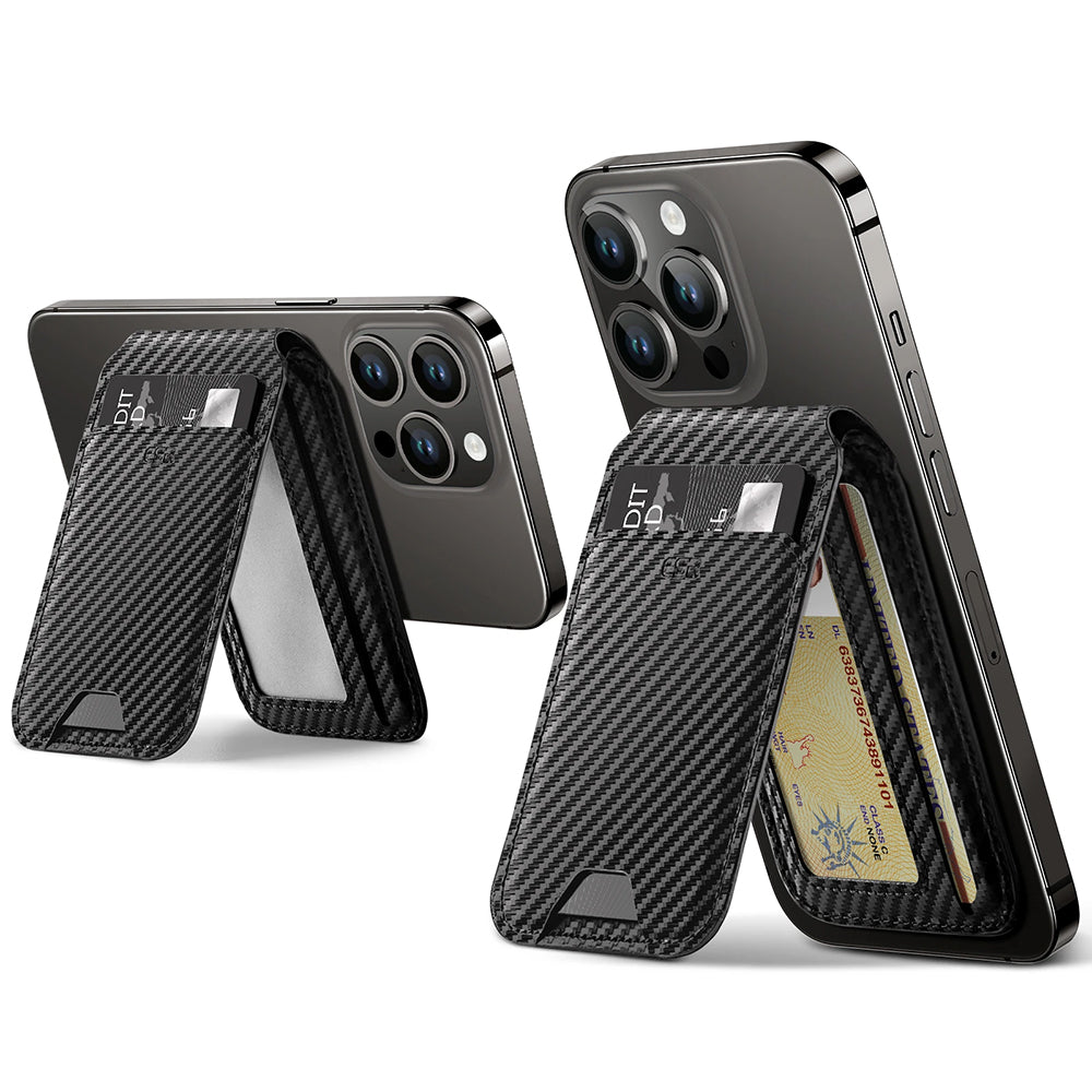 Portofel Magsafe, ESR, Carbon, Negru