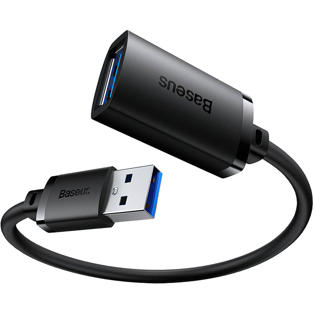 Prelungitor USB 3.0 Baseus AirJoy Series, 0.5m, Negru B00631103111-01