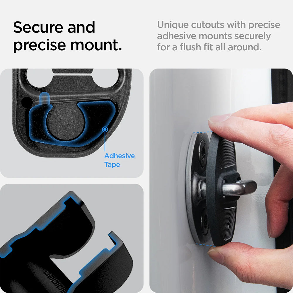 Protectie Balamele / Incuietori Usi Auto Spigen pentru Tesla Y / 3, Set 4 bucati ACP07123