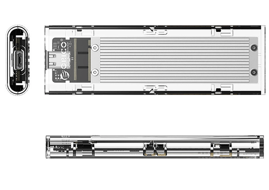 Rack Orico TCM2-C3 pentru SSD M.2 NVMe, Gri