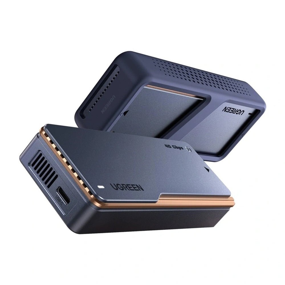 Rack UGREEN D703 (65727) pentru SSD M.2 NVMe, Negru