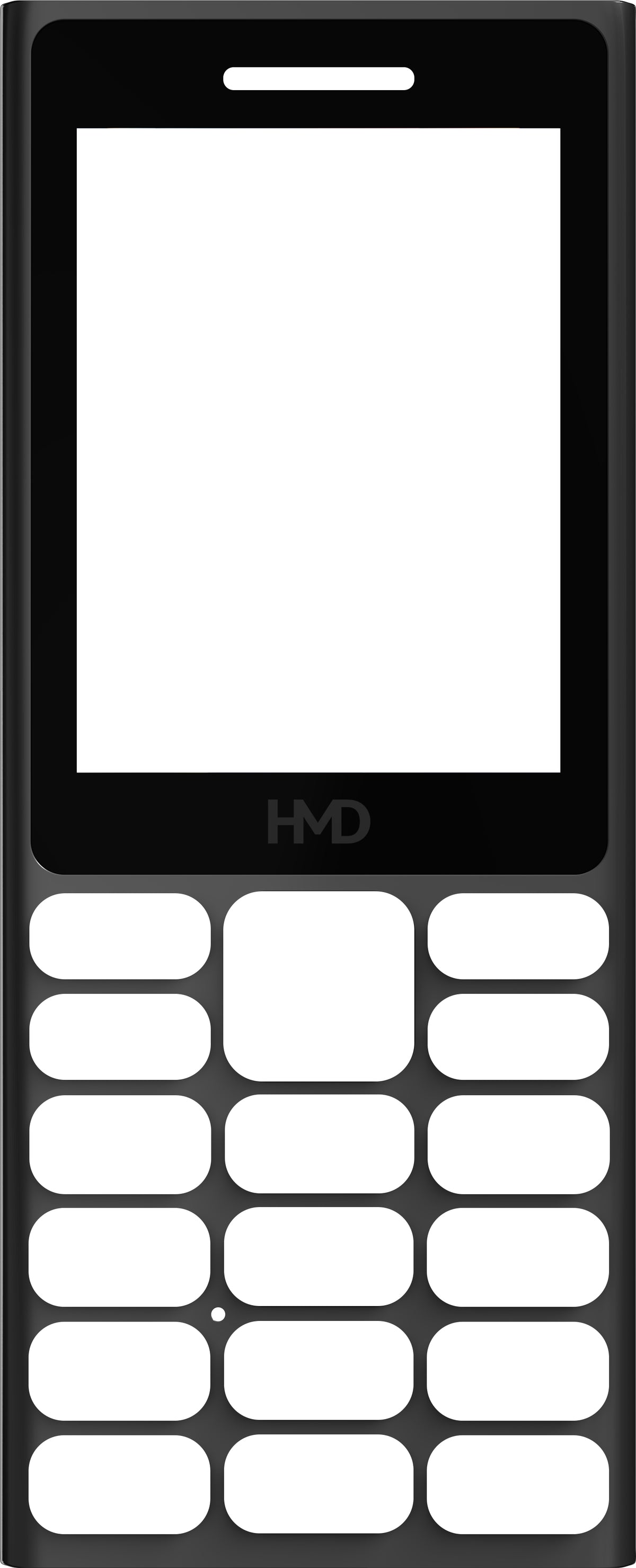 Rama Display HMD 105 4G, Neagra, Service Pack 5001000445SH0