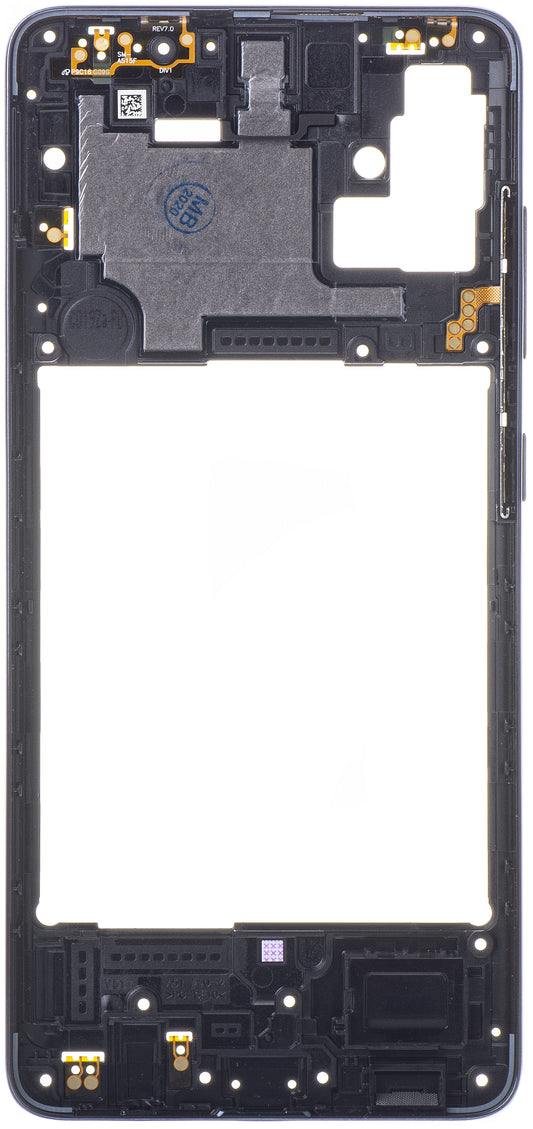 Carcasa Mijloc Samsung Galaxy A51 A515, Neagra