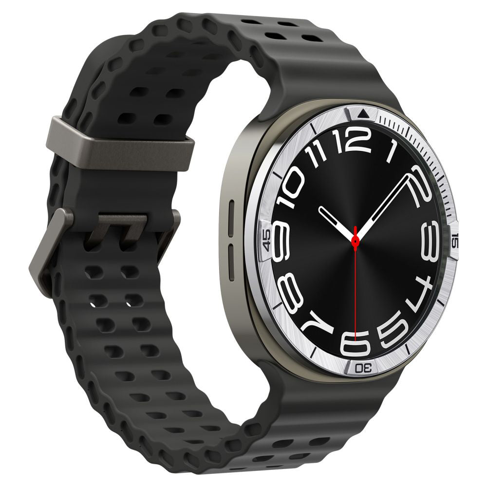 Rama Protectie Spigen Tune Pilot pentru Samsung Galaxy Watch8 44mm, Argintie ACS10009