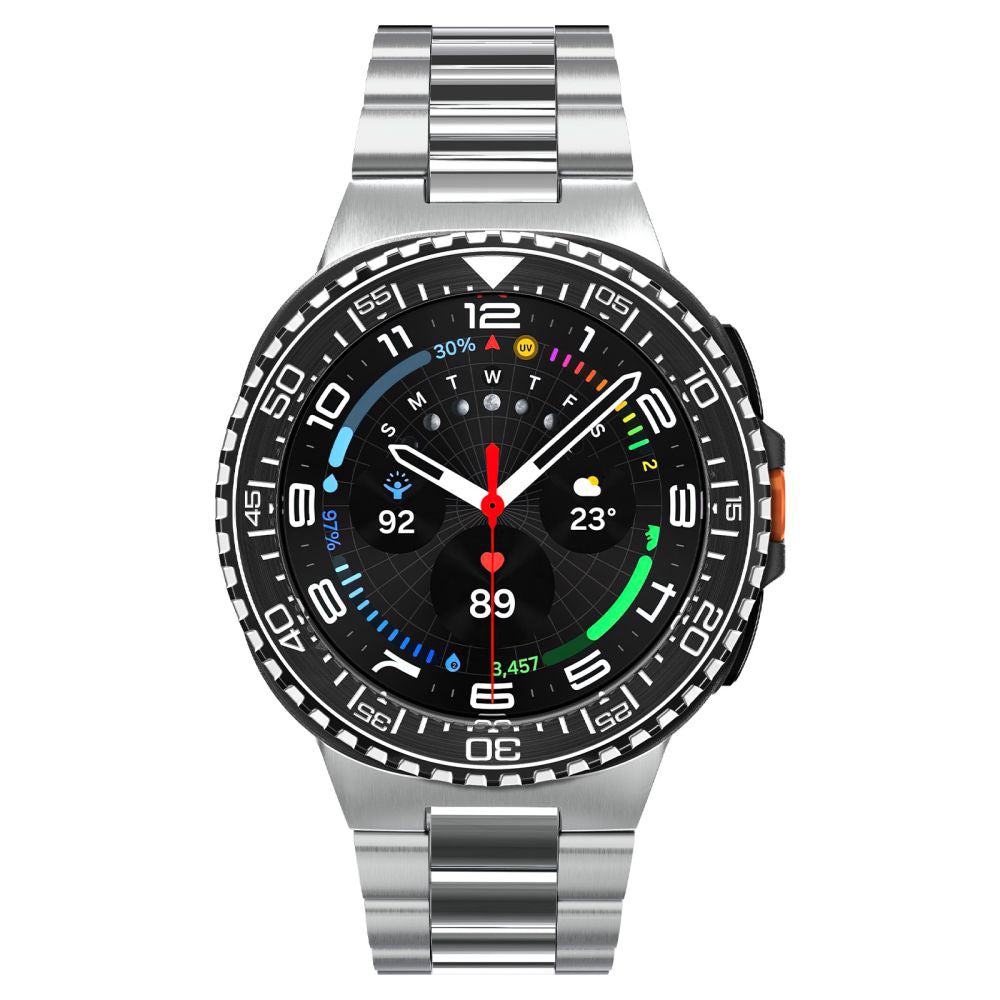 Rama Protectie Spigen Tune Pro Diver pentru Samsung Galaxy Watch8 Classic, Neagra ACS10016