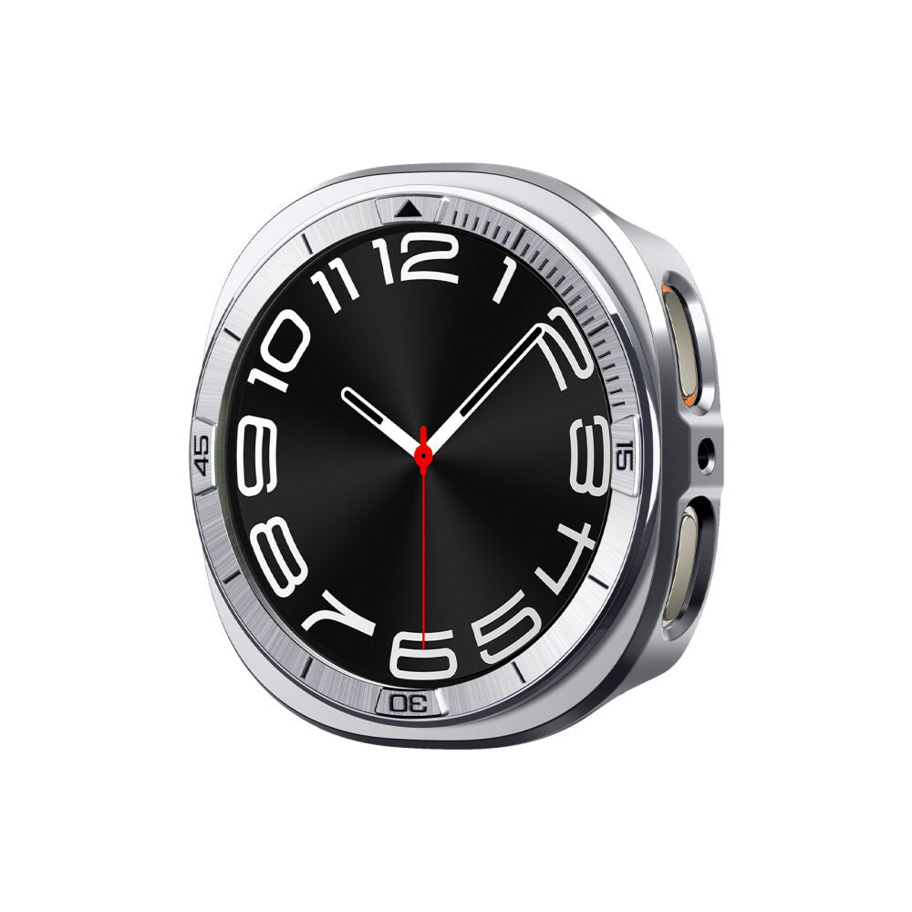 Rama Protectie Spigen Tune Pro Pilot pentru Samsung Galaxy Watch9 / Watch8 44mm, Argintie ACS10011