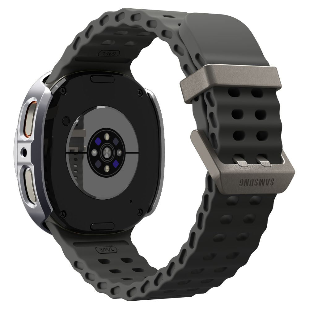 Rama Protectie Spigen Tune Pro Pilot pentru Samsung Galaxy Watch9 / Watch8 44mm, Argintie ACS10011