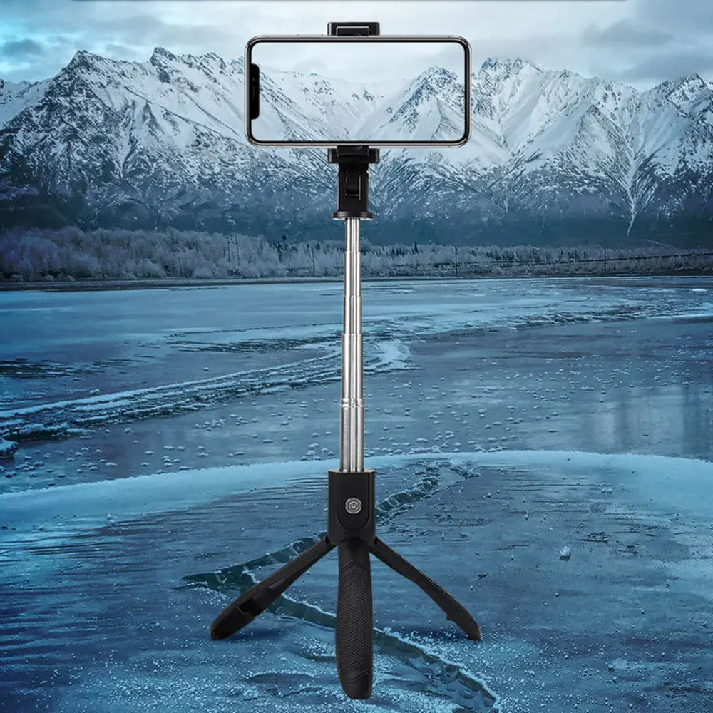 Selfie Stick Bluetooth Techsuit K06, Universal, Negru