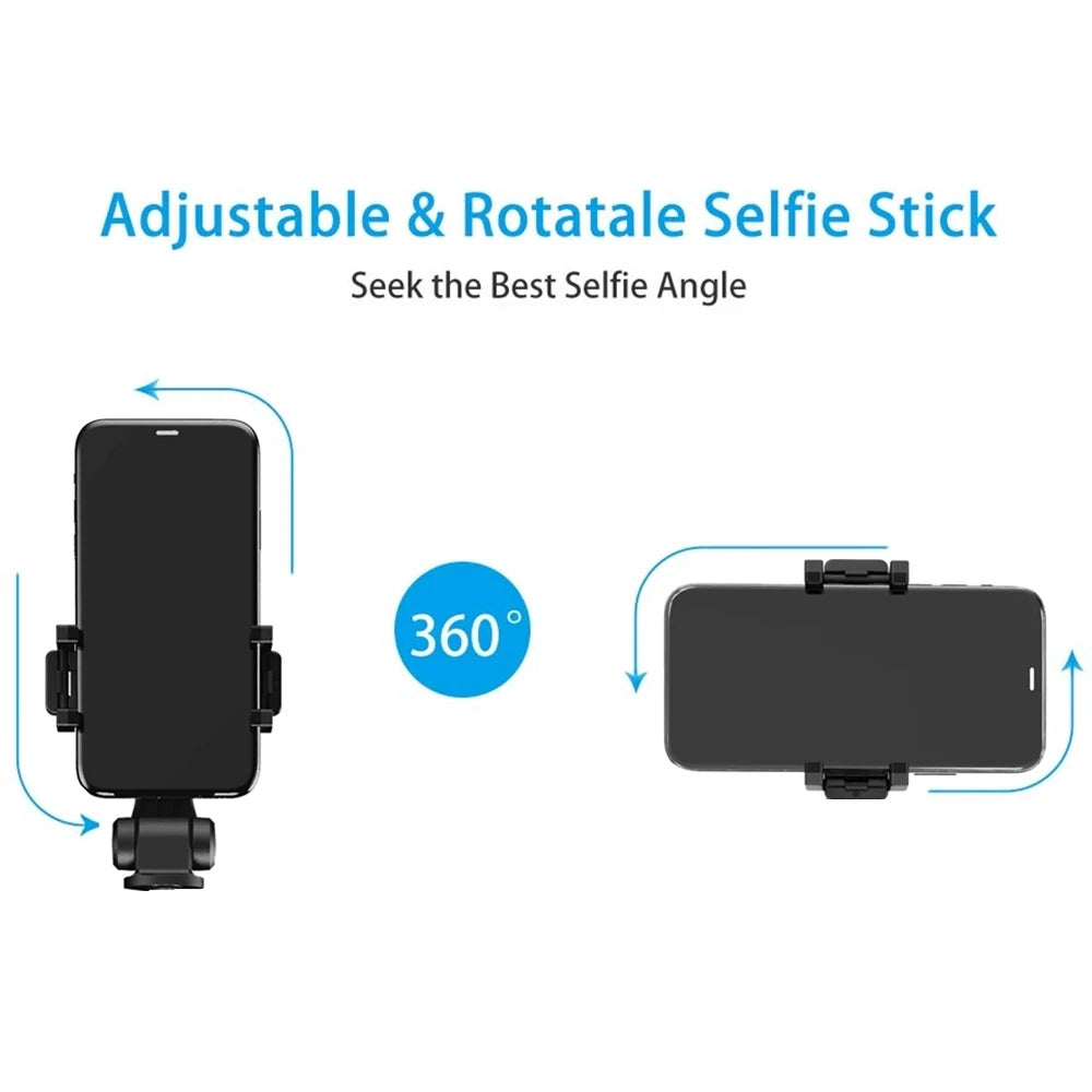 Selfie Stick Bluetooth Techsuit L01, Universal, Negru