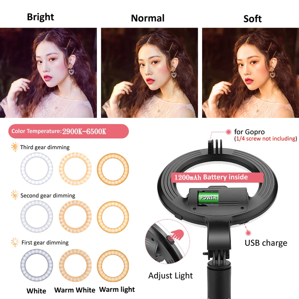Selfie Stick Bluetooth Techsuit L07, Universal, Negru