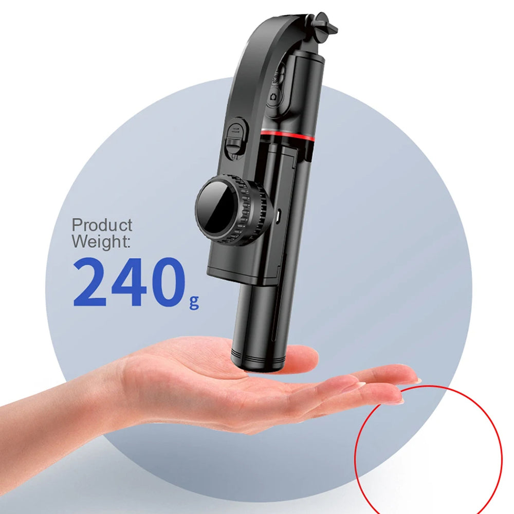 Selfie Stick Bluetooth Techsuit L19, Universal, Negru