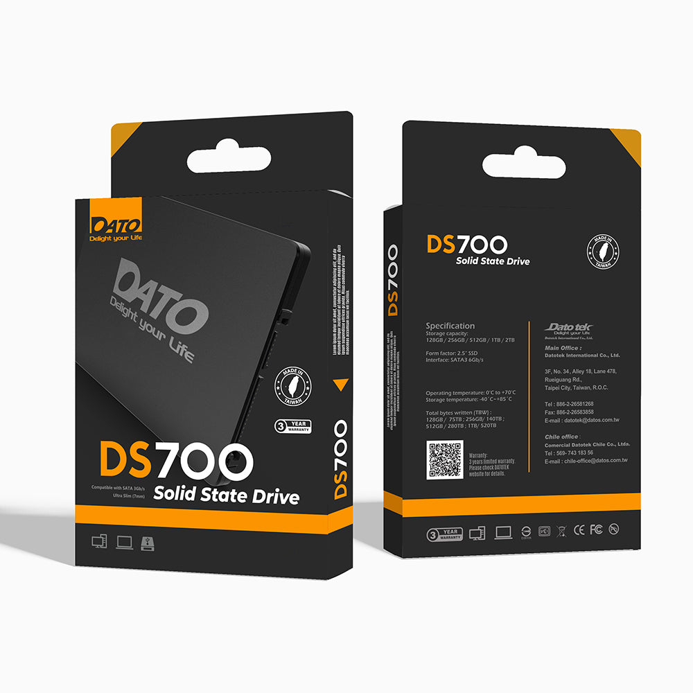 Solid State Drive (SSD) Dato DS700, 4TB, 2.5inch, SATA III, Negru DS700SSD-4TB