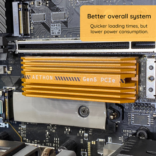 Solid State Drive (SSD) Dato Ares Aethon, NVME M.2, PCIe Gen5x4, 1TB, Negru ARSAT-1TB