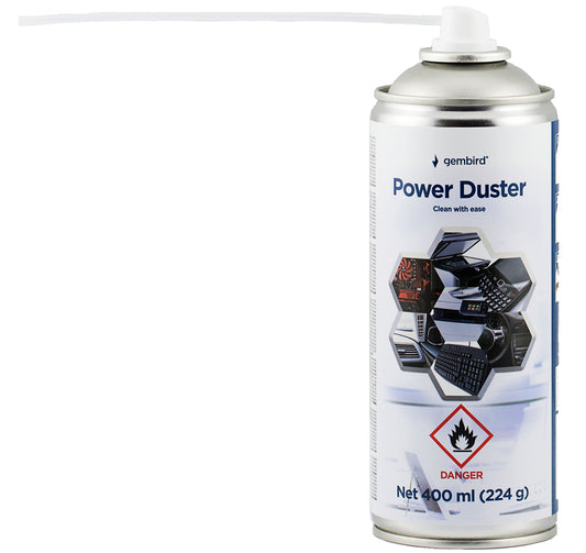 Spray Aer Comprimat Gembird, 400ml CK-CAD-FL400-01