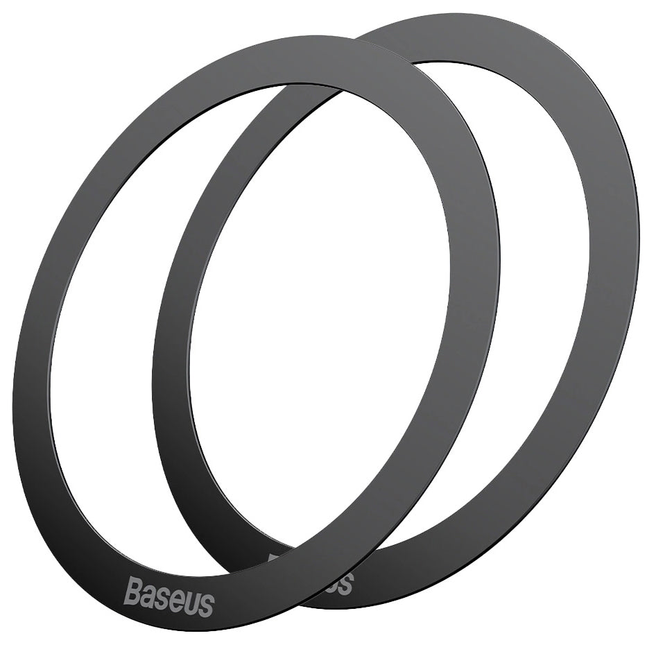 Sticker Metalic Baseus Halo, Set 2 bucati, Negru PCCH000001