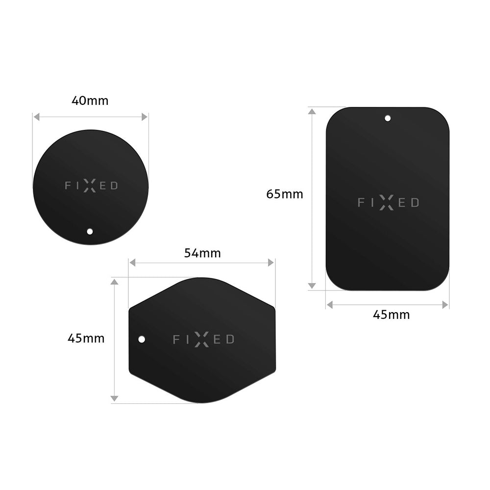 Sticker Metalic Fixed 3in1, Negru