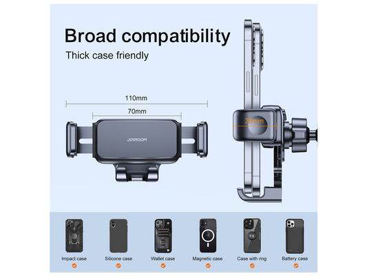 Suport Auto Joyroom JR-ZS283 Vent, 4.7inch - 6.7inch, Negru