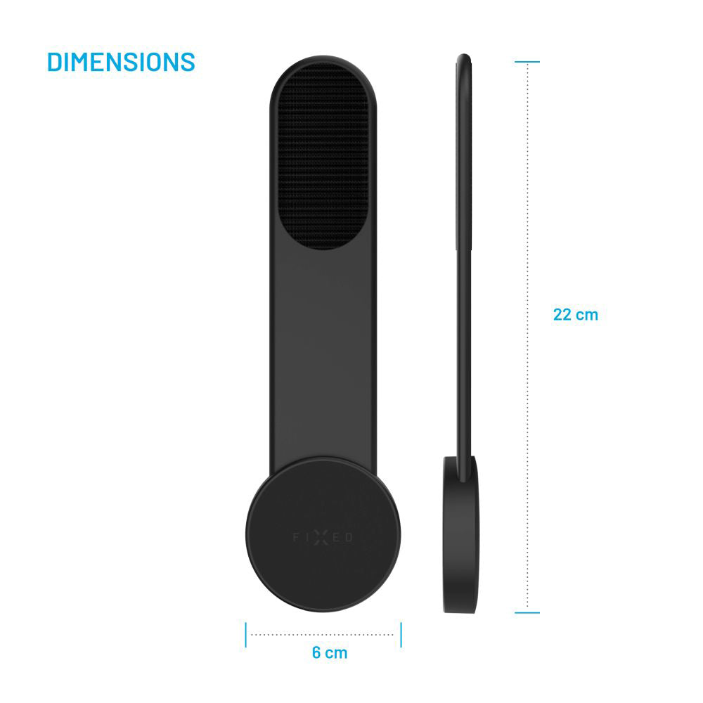 Suport Auto Magnetic Fixed Mag Floppy, Universal, Negru