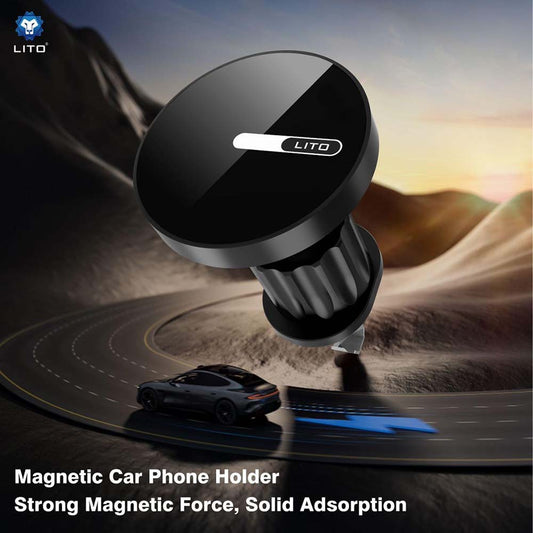 Suport Auto Magnetic Lito LT-W05, Universal, Negru