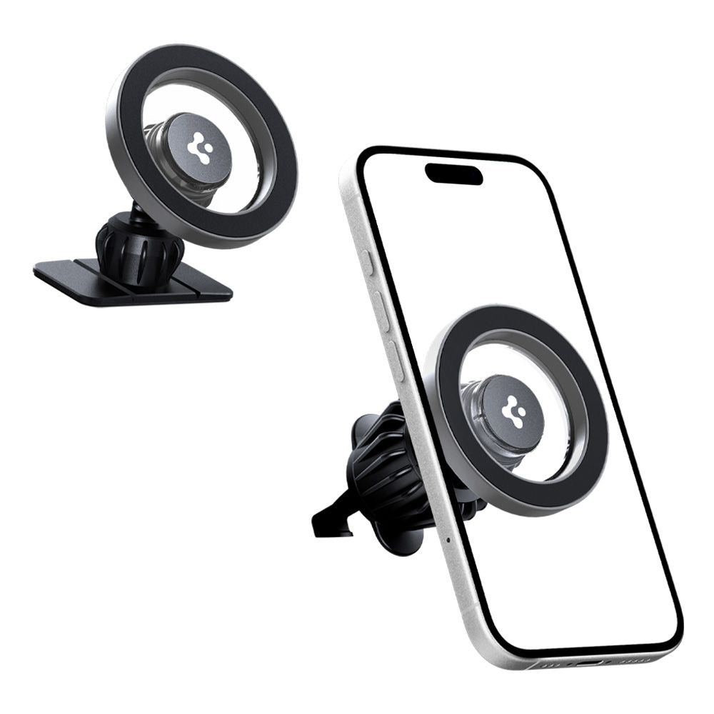 Suport Auto Magnetic Spigen MFT13, Universal, Argintiu ACP08314